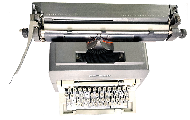 Macchina da scrivere Olivetti L98